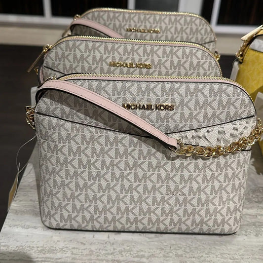 CROSBODY MICHAEL KORS JET SET ROSA - VAINILLA