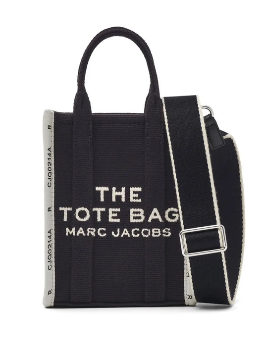 MINI TOTE JAQUARD MARC JACOBS NEGRO