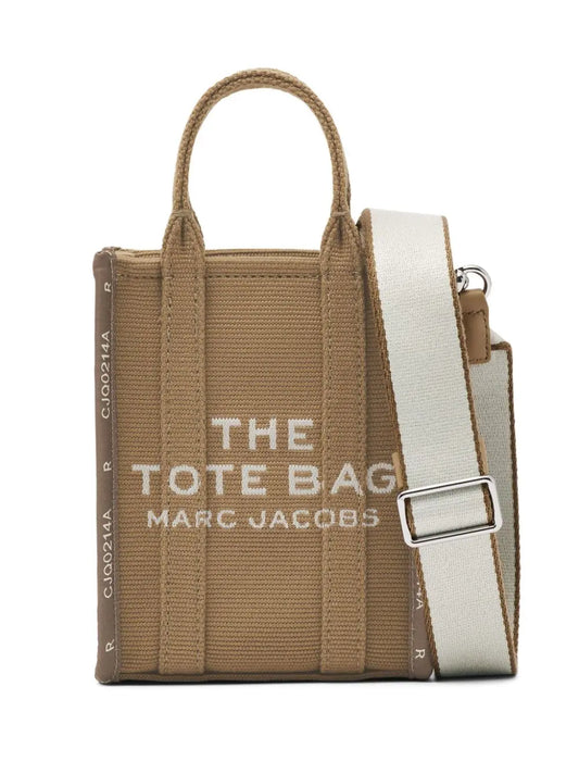 MINI TOTE JAQUARD MARC JACOBS CAMEL