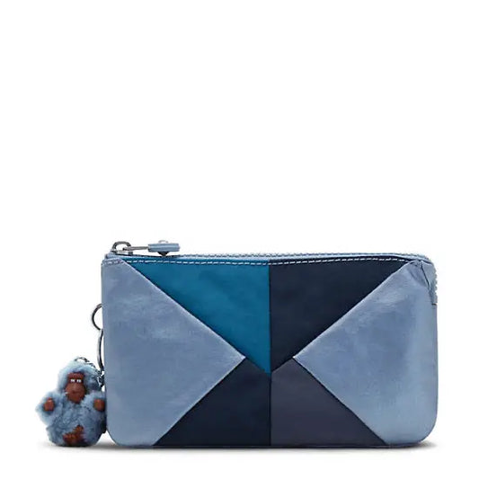 ESTUCHE KIPLING CREATIVITY L MOON BLUE PATCH