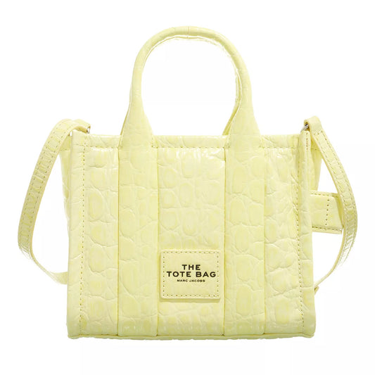 Marc Jacobs bolsa The Croc-Embossed Tote pequeña