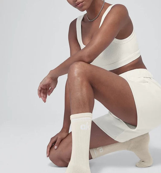 CALCETAS ALO YOGA BEIGE