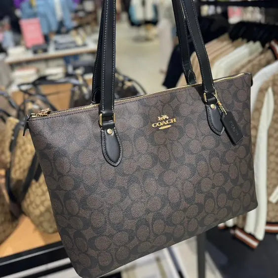 TOTE COACH BROWN