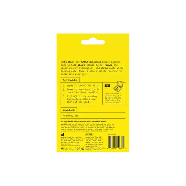RESPUESTOS STAR FACE YELLOW 32 UNID
