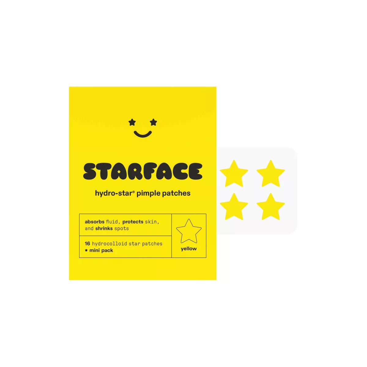REPUESTOS STAR FACE YELLOW 16 UNIDADES