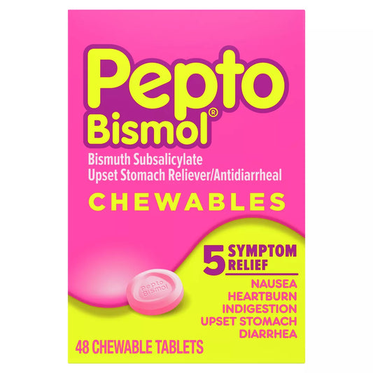 PEPTO BISMOL 48 TABLETS