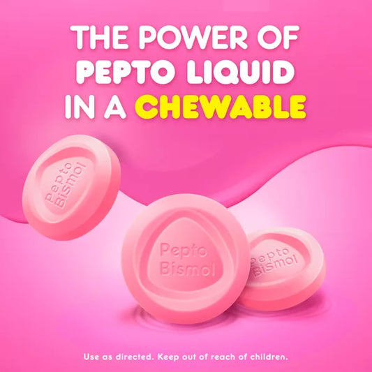 PEPTO BISMOL 48 TABLETS