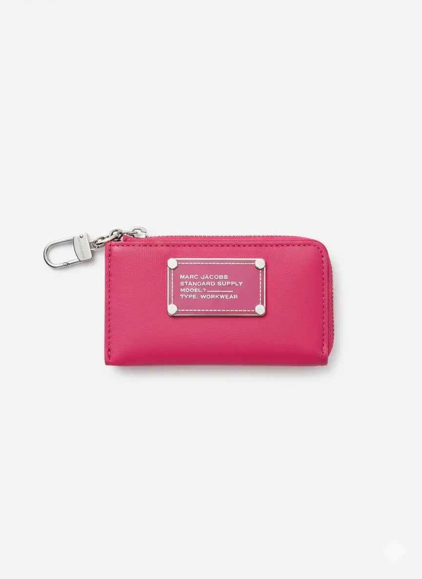 Tarjetero Marc Jacobs fucsia