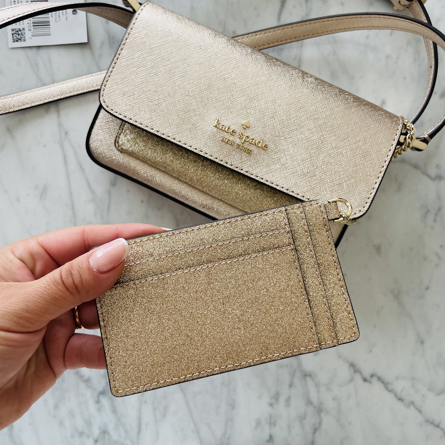 CROSSBODY DUO KATE SPADE GLITTER GLIMMER