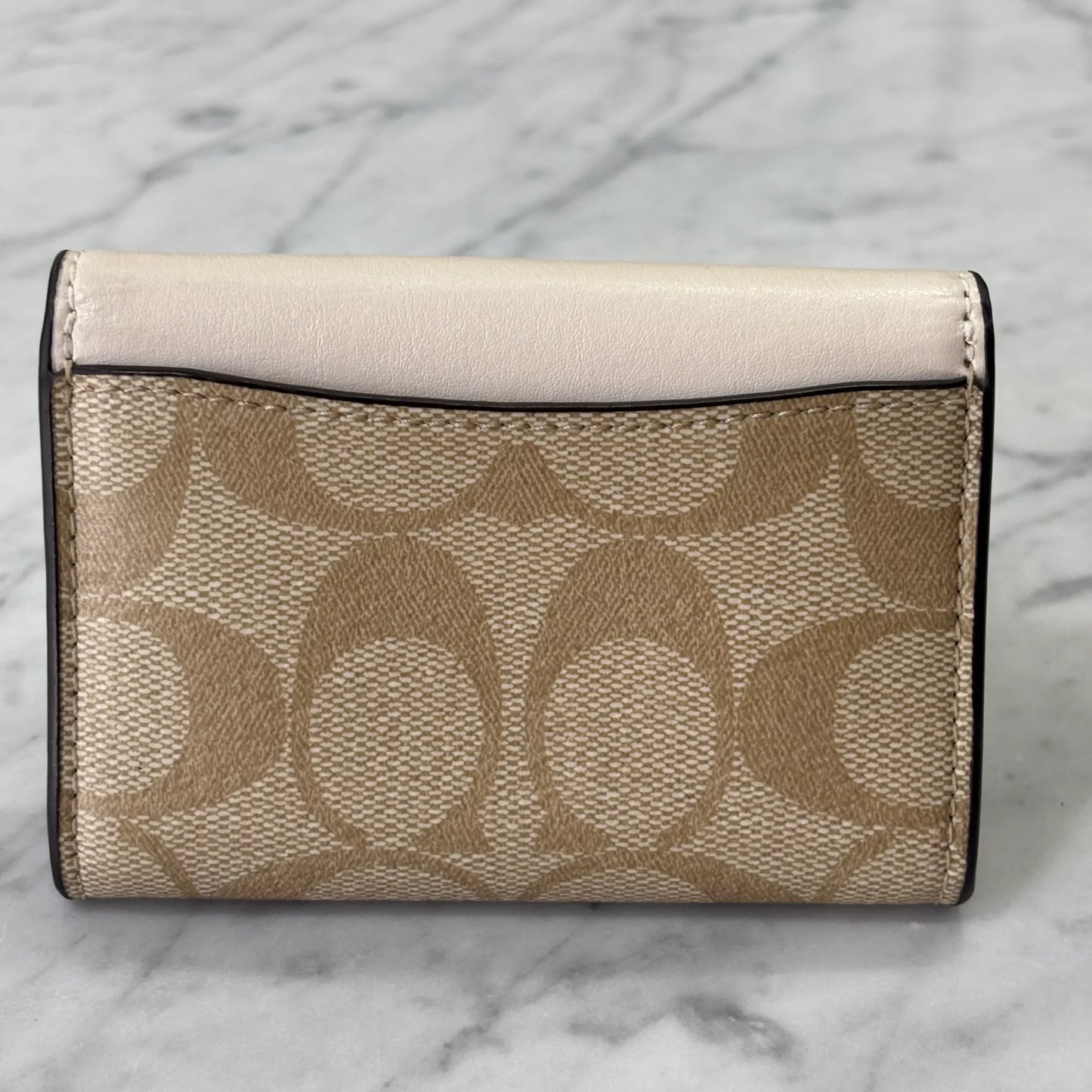 BILLETERA MINI COACH KHAKI