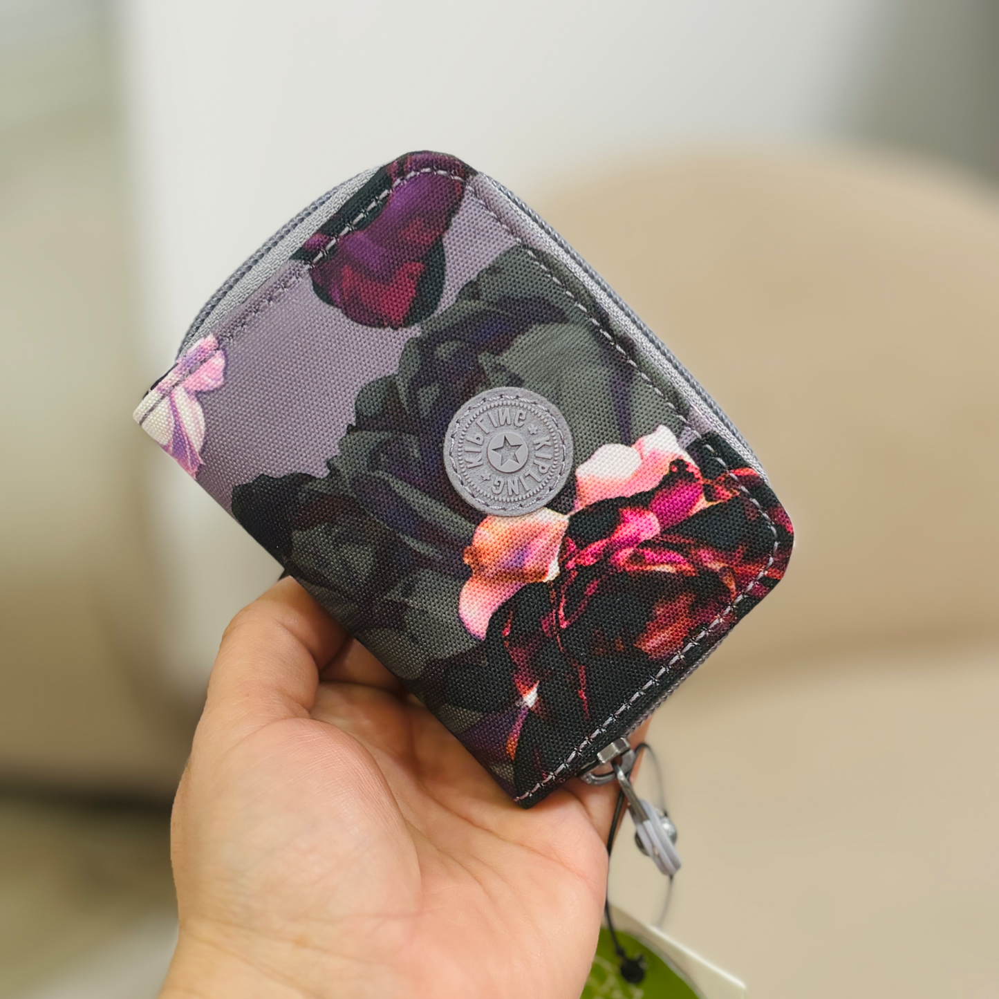 BILLETERA TOP KIPLING KISSING FLORAL