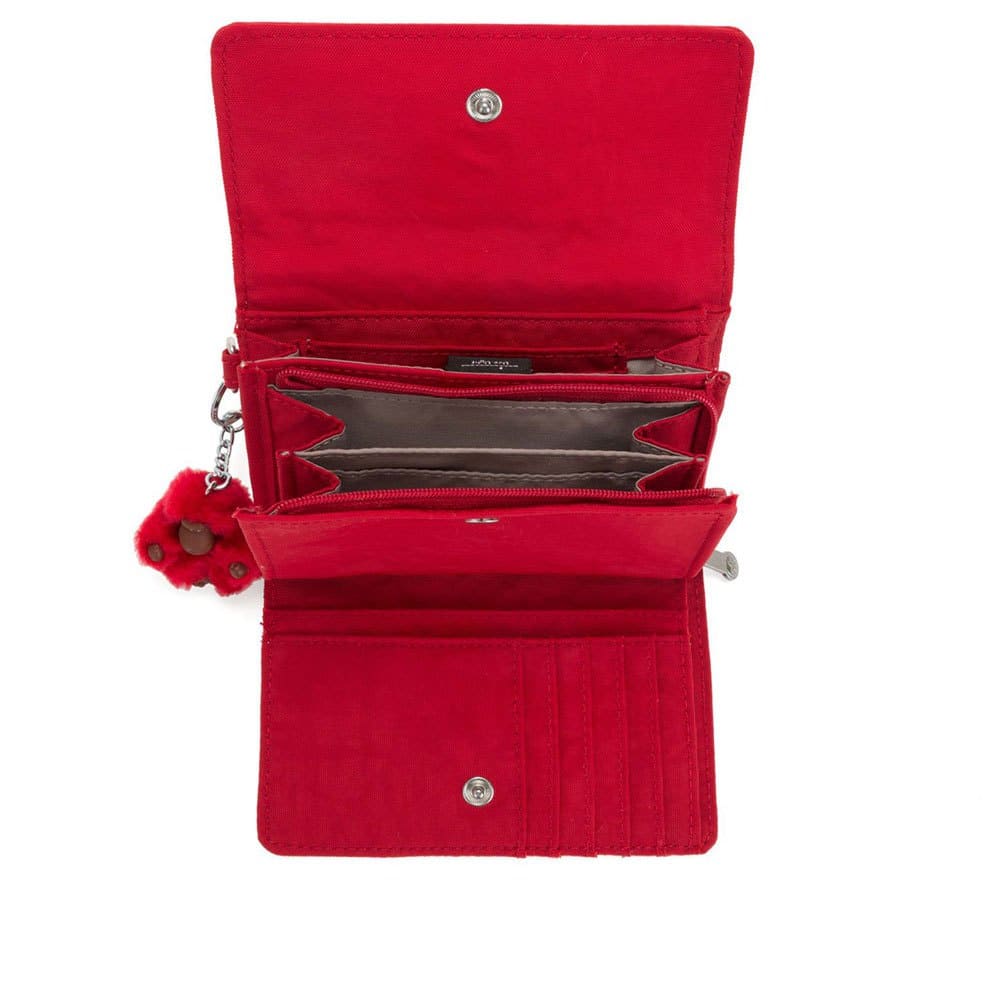 BILLETERA KIPLING PIXY CHERRY TONAL