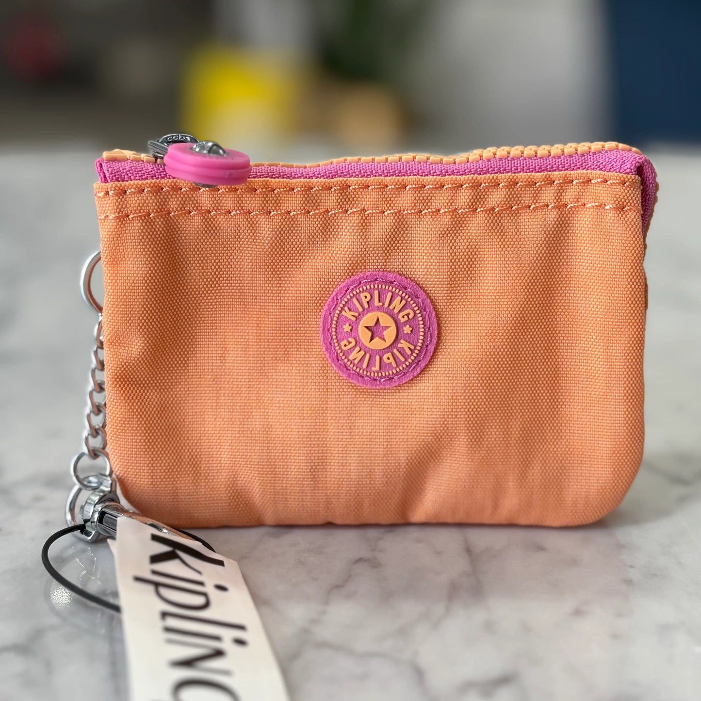 MONEDERO KIPLING MINICREATIVITY OBVIOUS ORANGE