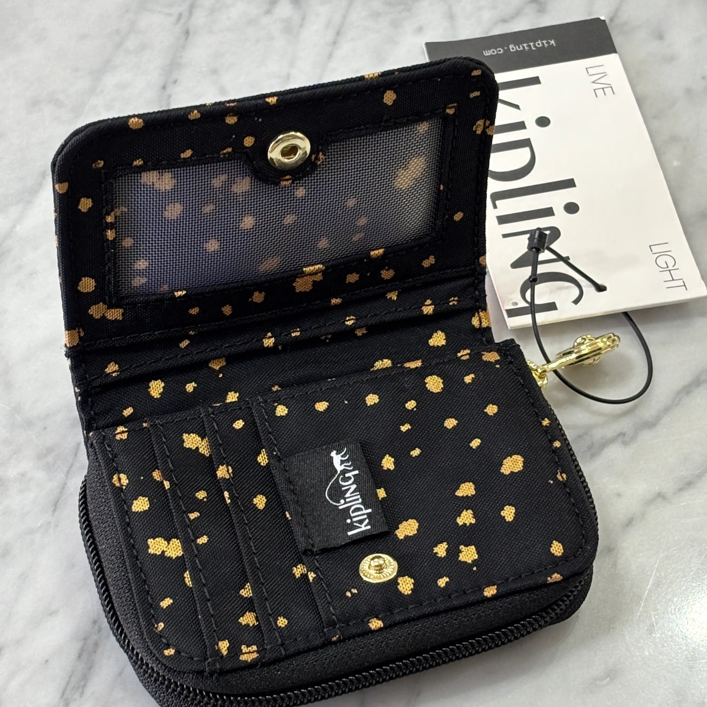 BILLETERA KIPLING TOP GOLDEN NIGTH