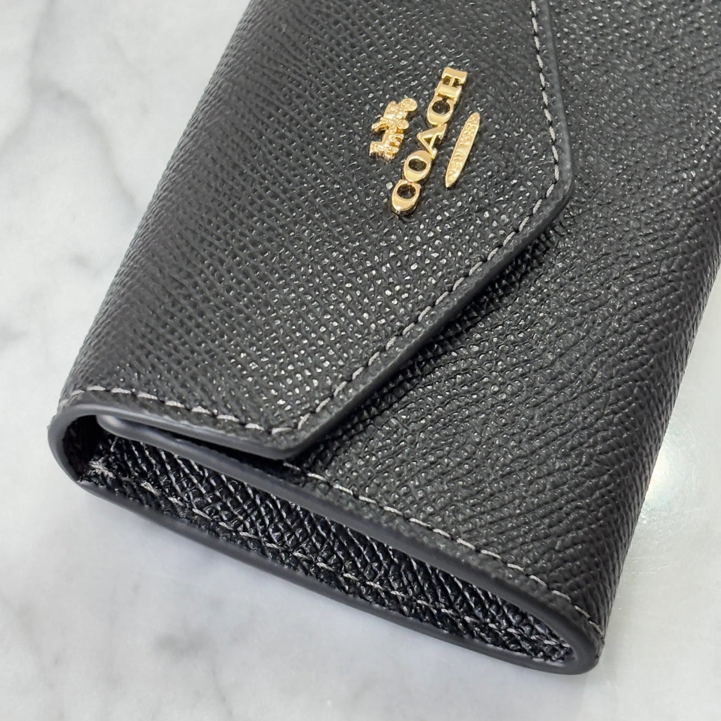 BILLETERA MINI COACH BLACK