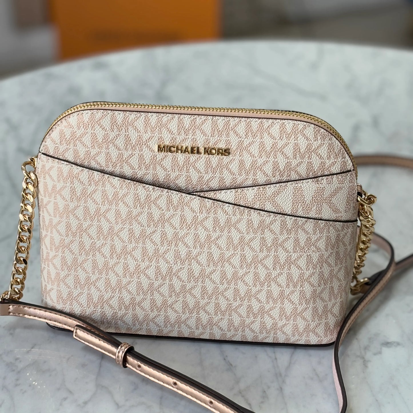 CROSSBODY JET SET MICHAEL KORS EDICION LIMITADA ROSE GOLD