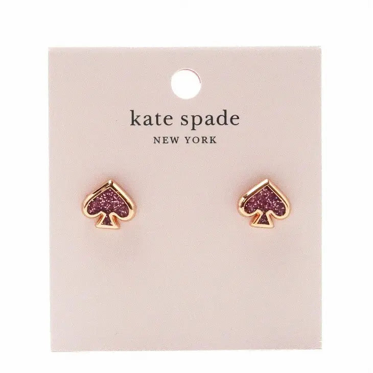Aros Kate Spade pink glitt