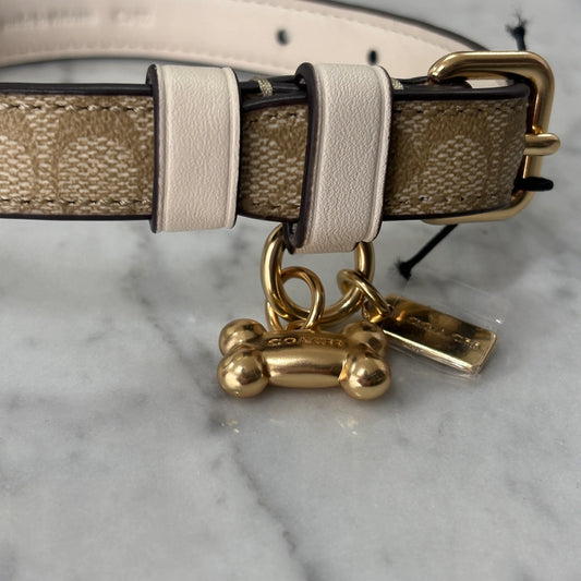 COLLAR COACH PARA MASCOTAS SMALL CUERO