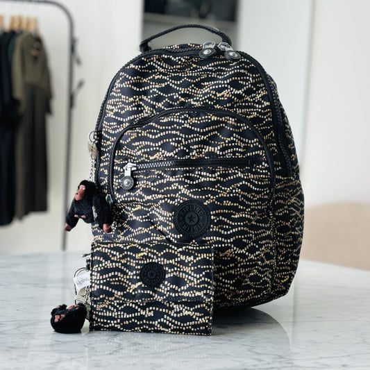 MOCHILA KIPLING SEOUL S DISCO GLAM