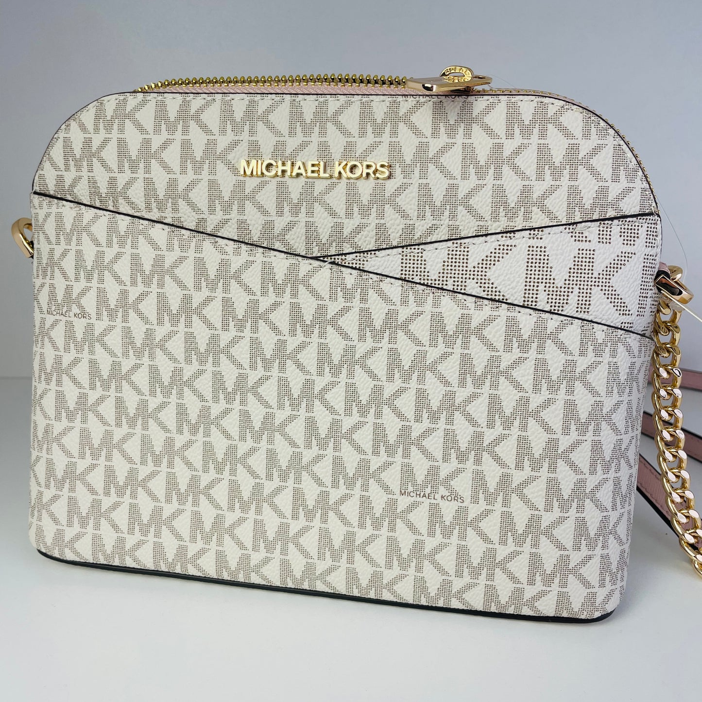 CROSBODY MICHAEL KORS JET SET ROSA - VAINILLA