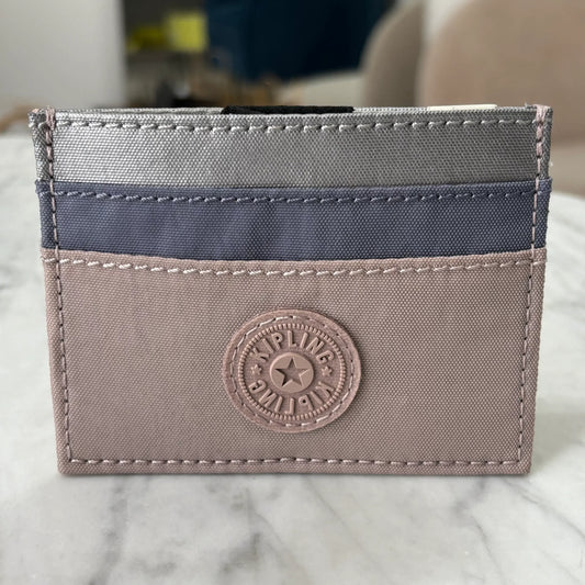 TARJETERO KIPLING DUSTY TAUPE