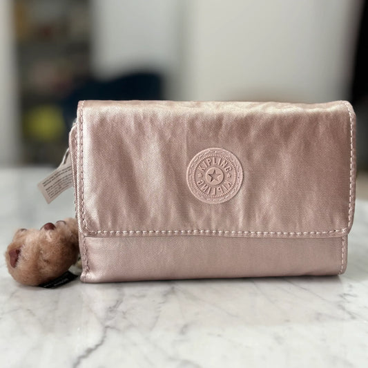BILLETERA KIPLING PIXI QUARTZ METALLIC