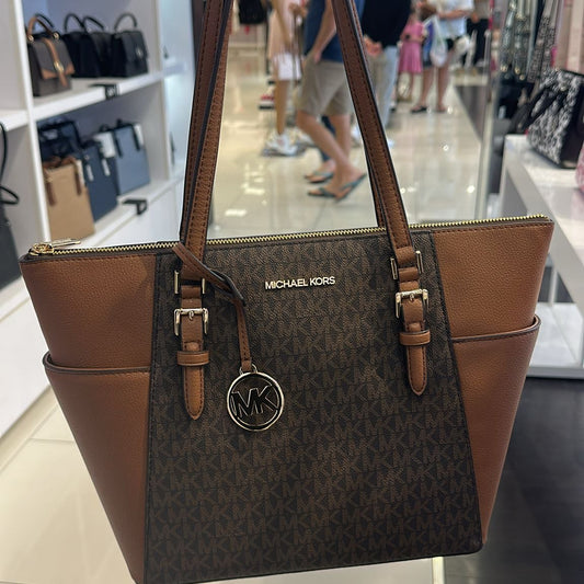 TOTEBAG MICHAEL KORS MONOGRAMA BROWN