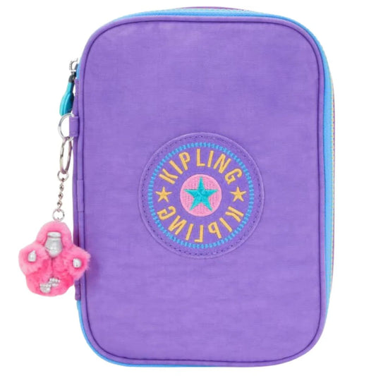 ESTUCHE 100 PENS KIPLING RAINBOW POP PLAYFULVIOLET