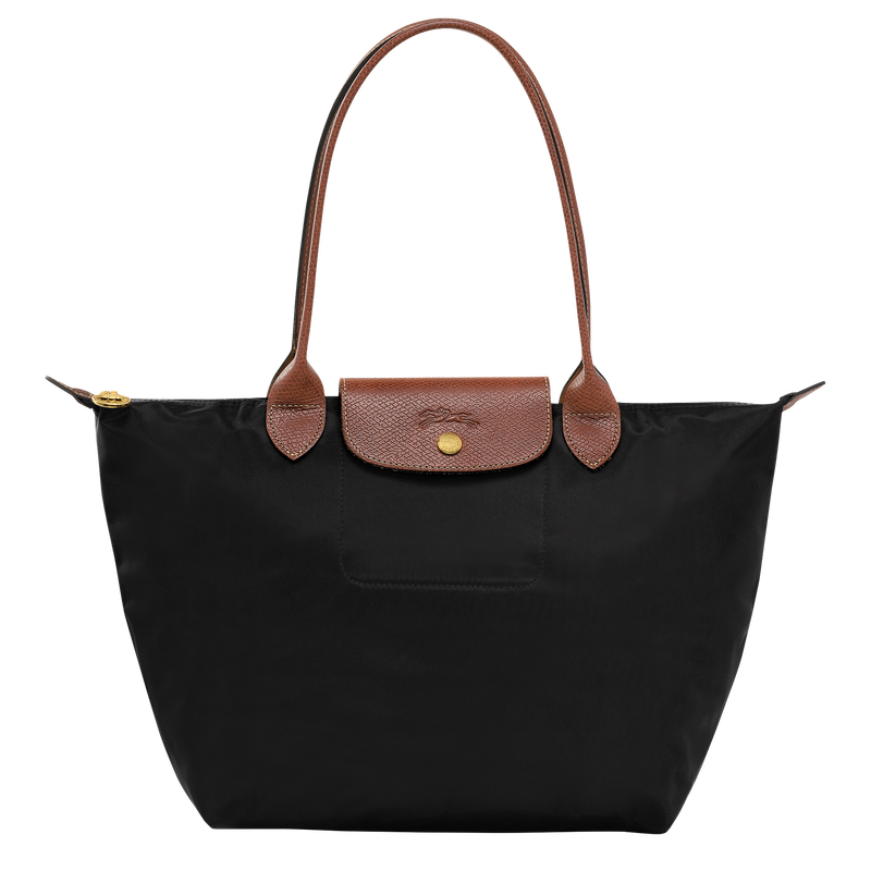 TOTE LONGCHAMP LE PLIAGUE BLACK M