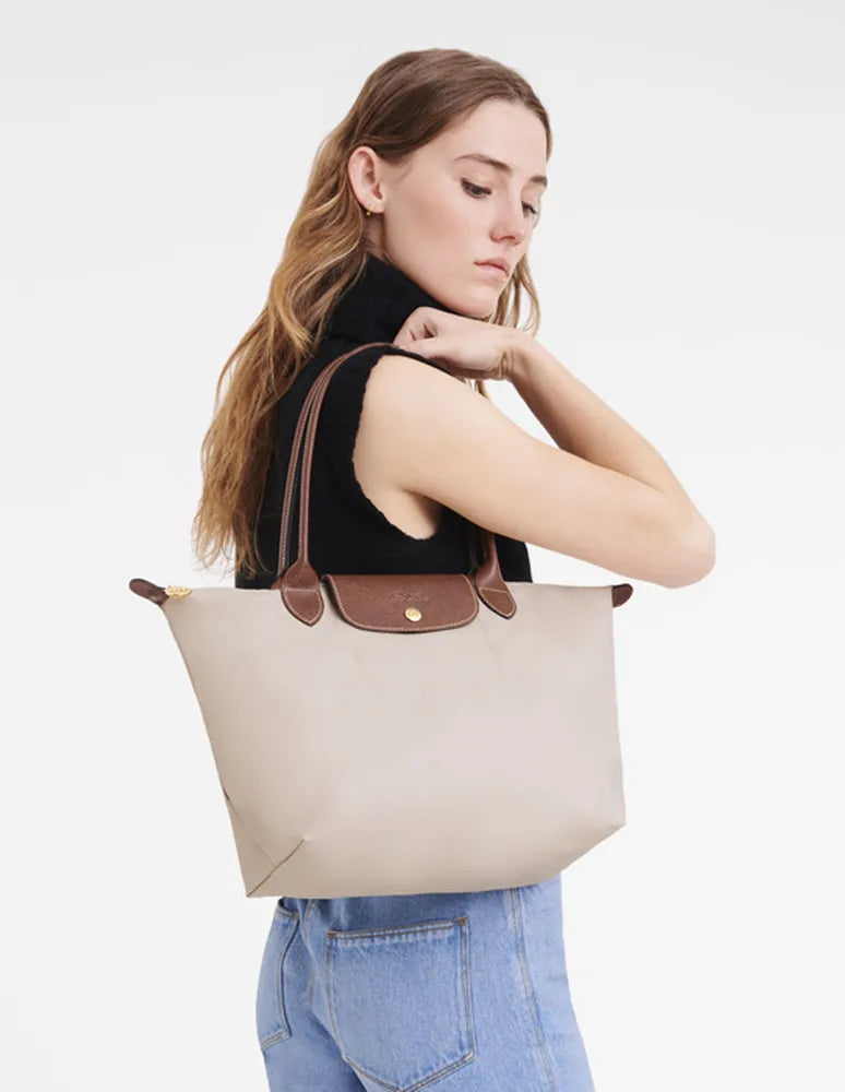 TOTE LONGCHAMP LE PLIAGUE M BEIGE