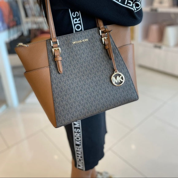 TOTEBAG MICHAEL KORS MONOGRAMA BROWN