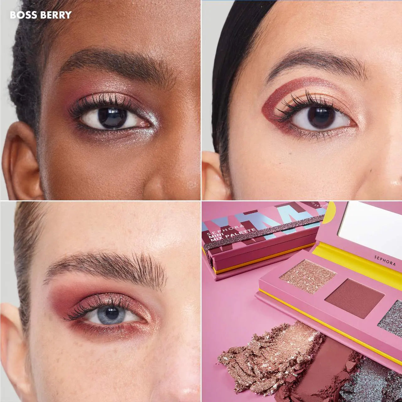 SOMBRAS MIX SEPHORA BOSS BERRY