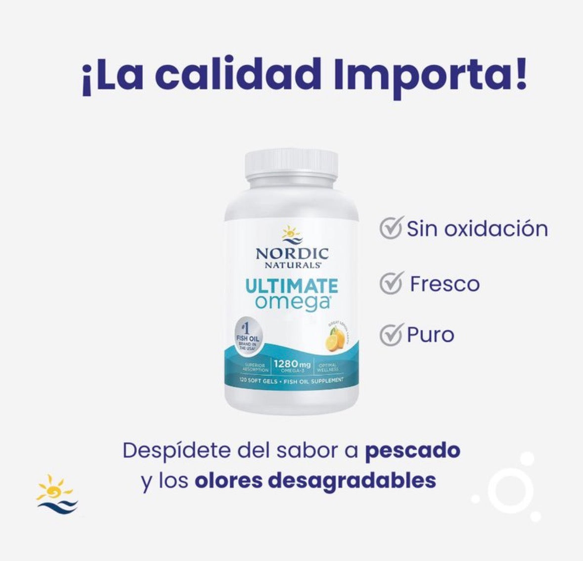 Soft gel omega 3 120 cápsulas