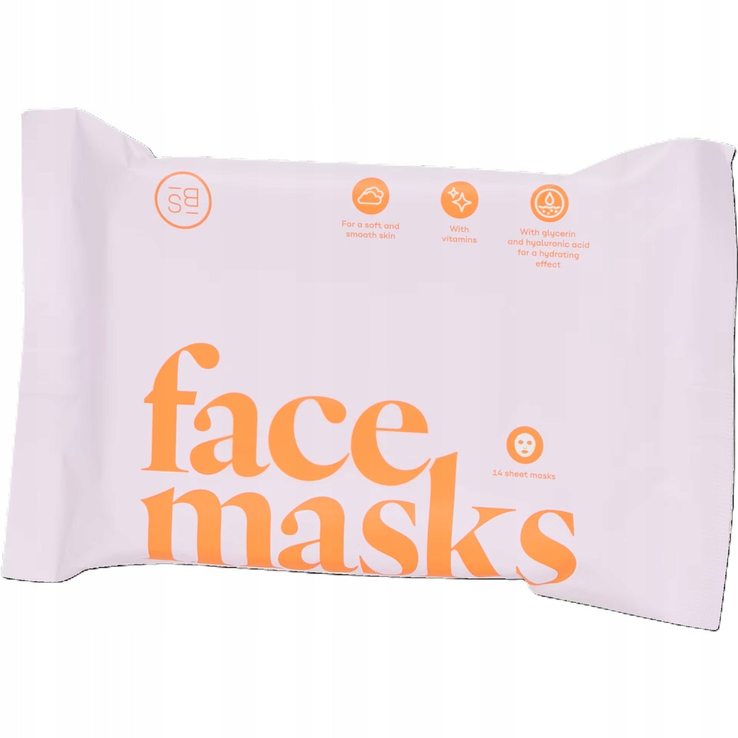 Paquete múltiple de mascarillas faciales Skin Bliss Ácido hialurónico y vitaminas 14 unid