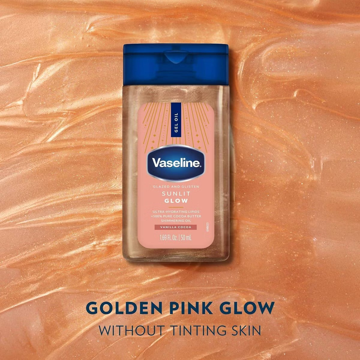 Mini Vaseline 50 ml shimmer corporal hidratante