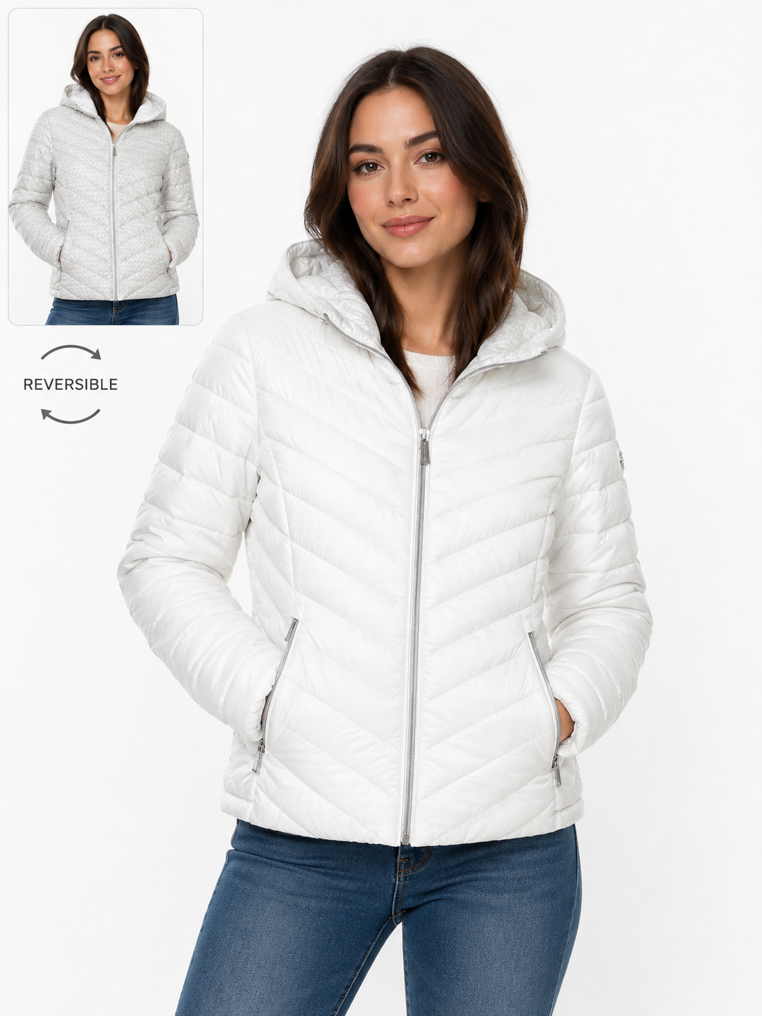 Chaqueta Michael Kors reversible