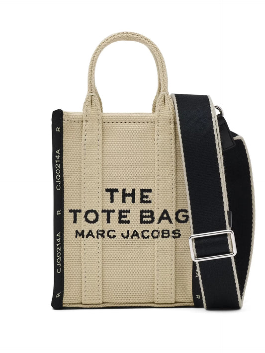 MINI TOTE JAQUARD MARC JACOBS BEIGE