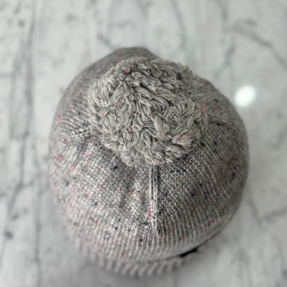 GORROS POMPOM CALVIN KLEIN GRIS
