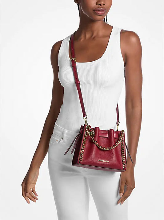 Crossbody Mina Michael Kors cherry