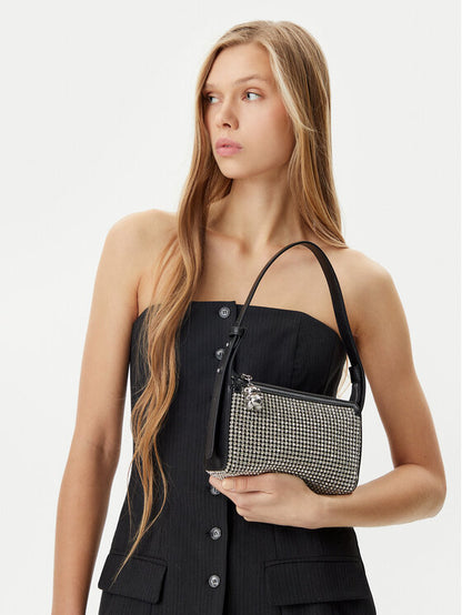 Cartera Tous cristales platinum