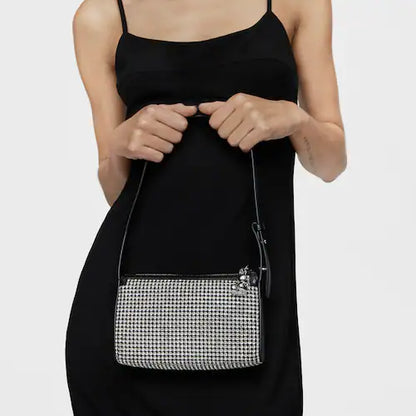Cartera Tous cristales platinum
