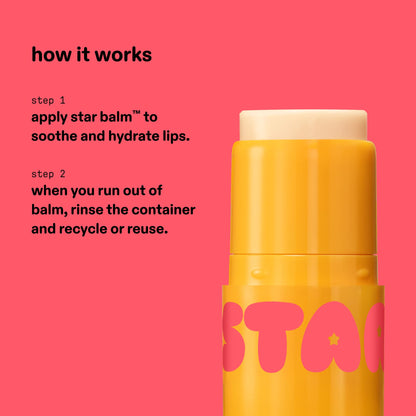 Lips balm Star face mango