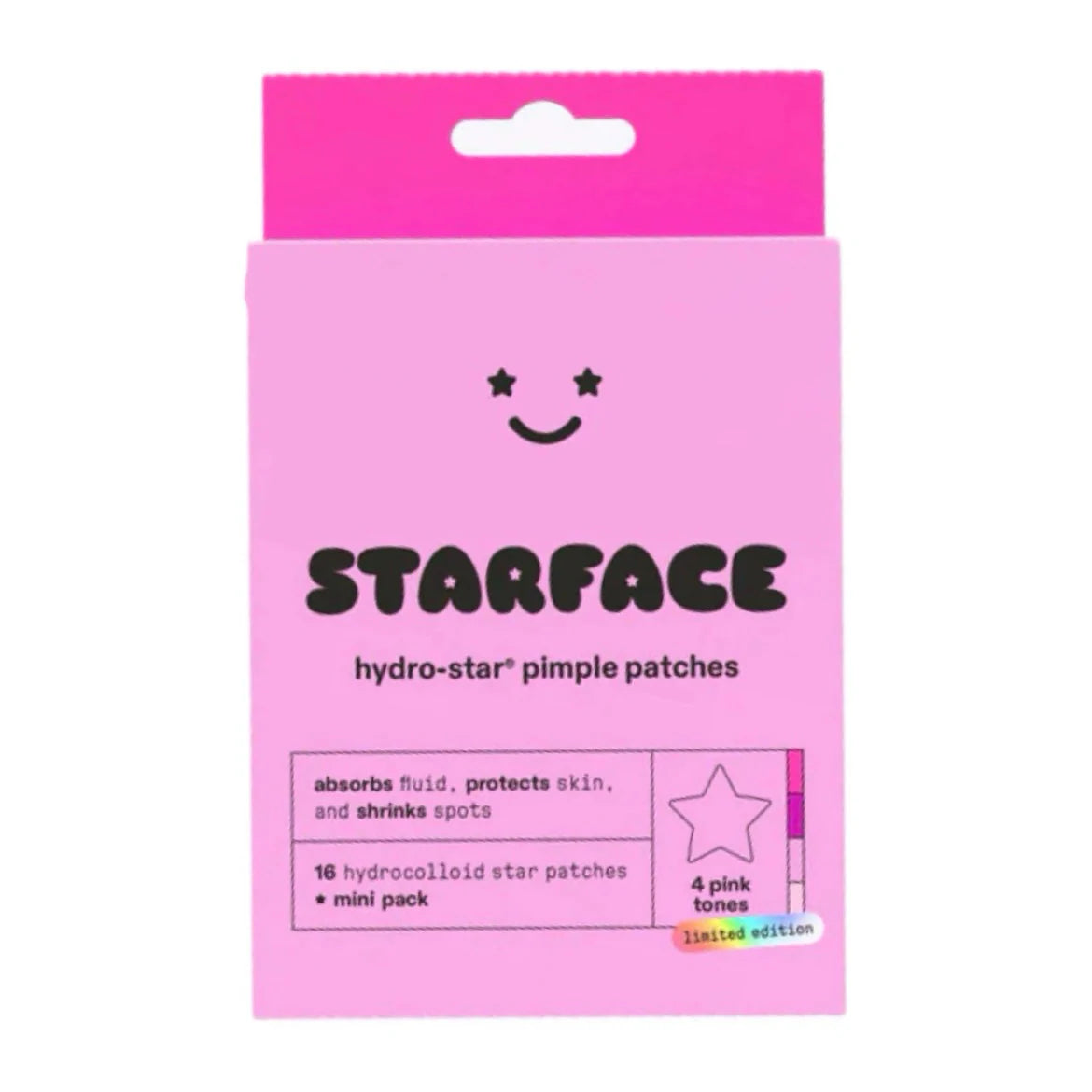 Star face parches de hidrocoloide 16 unid pink