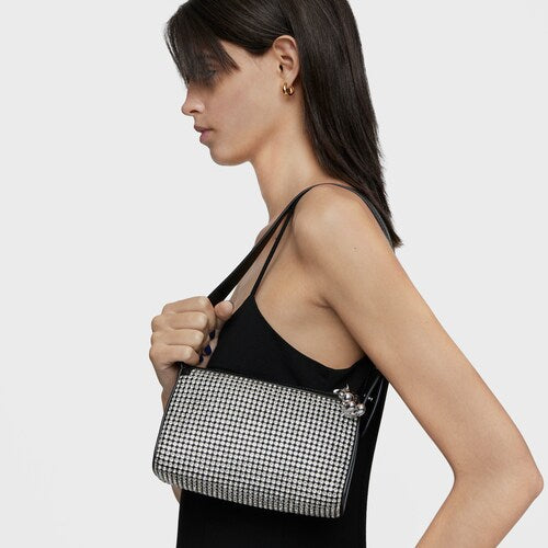 Cartera Tous cristales platinum