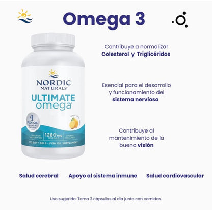 Soft gel omega 3 120 cápsulas