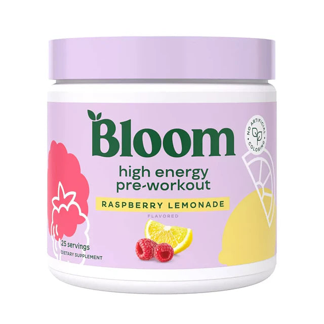 Bloom pre entreno High Energy Pre-Workout Supplement Powder