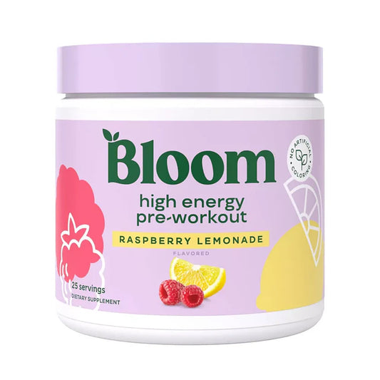 Bloom pre entreno High Energy Pre-Workout Supplement Powder