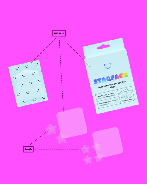 STAR FACE PIMPLE PATCHES TRANSPARENTES