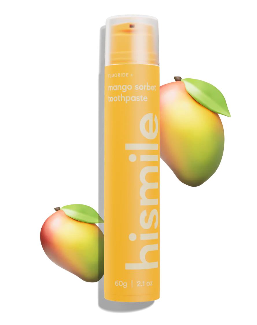 Pasta dental con aroma y sabor a mango