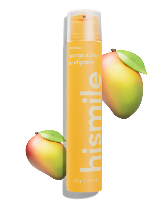 Pasta dental con aroma y sabor a mango